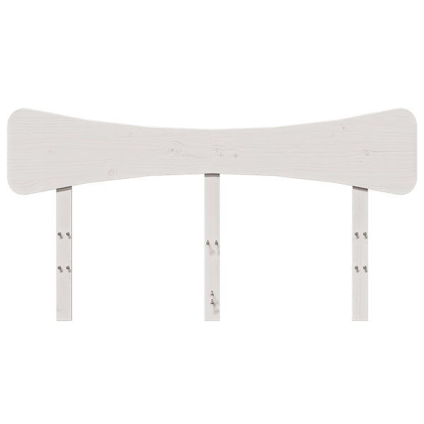 Weißes Kopfteil Parapon 140 cm (Kiefer)