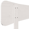 Weißes Kopfteil Parapon 140 cm (Kiefer)