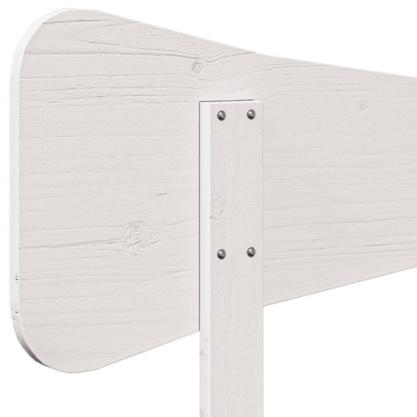 Weißes Kopfteil Parapon 140 cm (Kiefer)