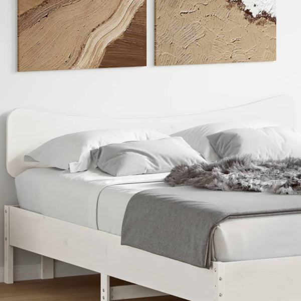 Weißes Kopfteil Parapon 140 cm (Kiefer)