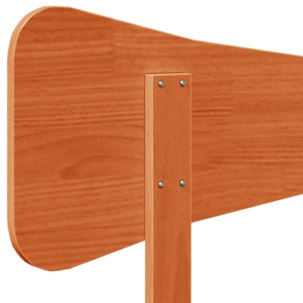 Braunes Kopfteil Parapon 135cm (Kiefer)