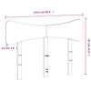 Braunes Kopfteil Parapon 120cm (Kiefer)