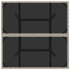 Grauer Gartentisch Actiunea 80x80x75cm (Polyrattan)