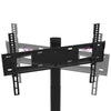 TV-Ständer für Ecke, 3 Ebenen, 32-65 Zoll, schwarz