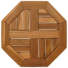 Tischplatte Leba 40x40x2,5cm (Achteck Teak)