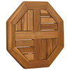 Tischplatte Leba 40x40x2,5cm (Achteck Teak)