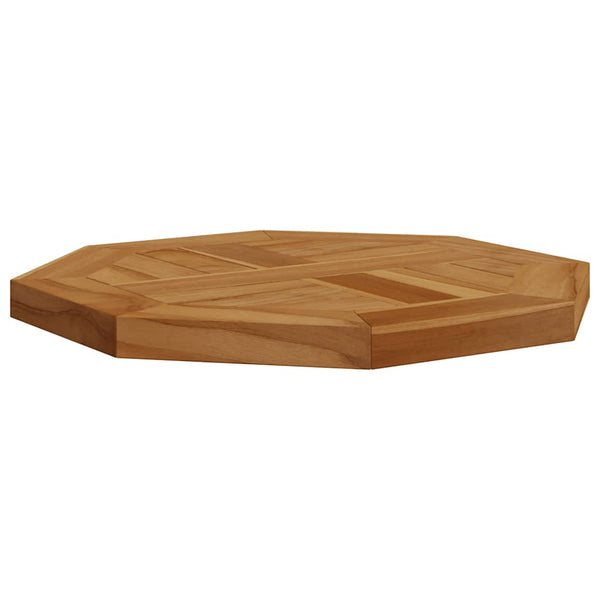Tischplatte Leba 40x40x2,5cm (Achteck Teak)