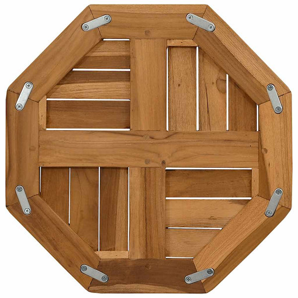 Tischplatte Leba 40x40x2,5cm (Achteck Teak)