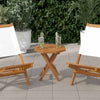 Tischplatte Leba 40x40x2,5cm (Achteck Teak)