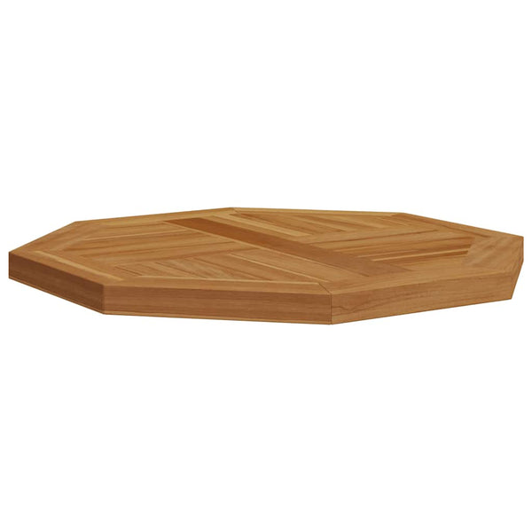 Tischplatte Leba 50x50x2,5cm (Achteck Teak)