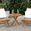 Tischplatte Leba 50x50x2,5cm (Achteck Teak)