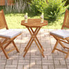 Tischplatte Leba 60x60x2,5cm (Achteck Teak)