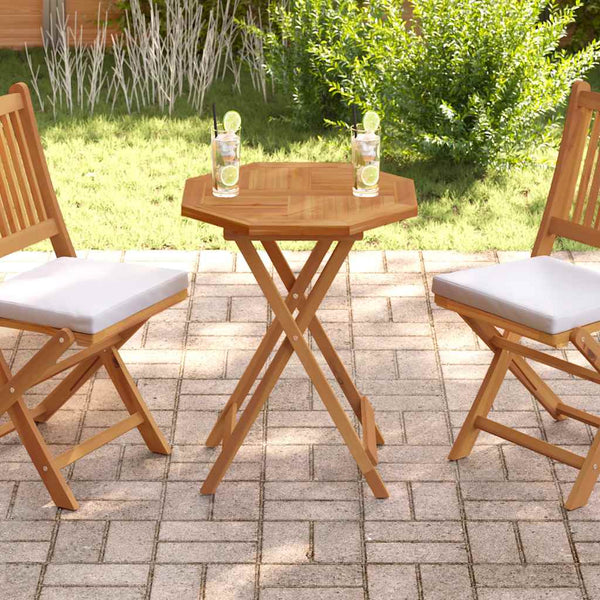 Tischplatte Leba 60x60x2,5cm (Achteck Teak)