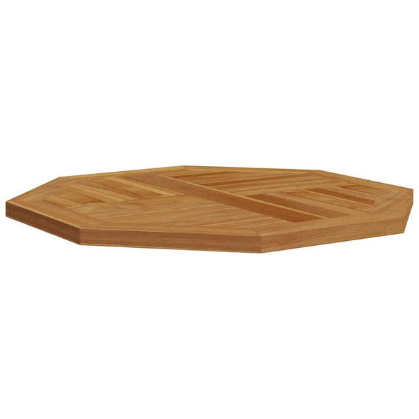 Tischplatte Leba 70x70x2,5cm (achteckig Teak)