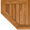 Tischplatte Leba 70x70x2,5cm (achteckig Teak)