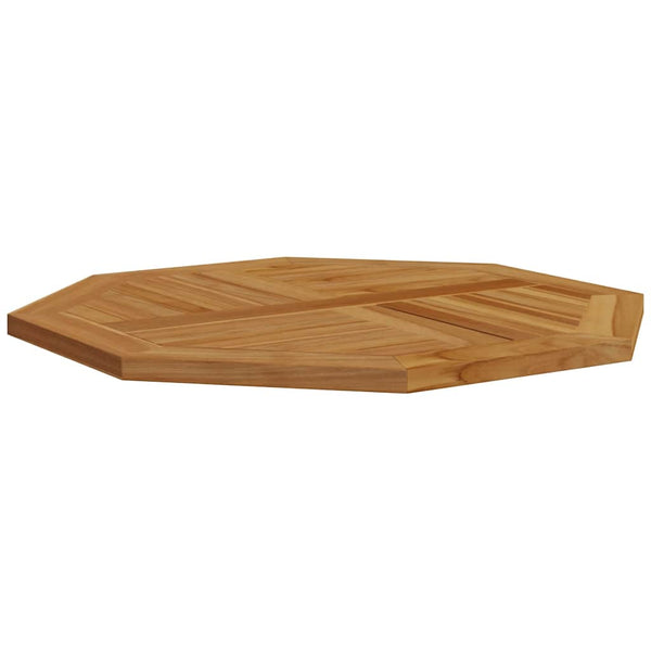 Tischplatte Leba 80x80x2,5cm (Achteck Teak)