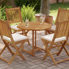 Tischplatte Leba 80x80x2,5cm (Achteck Teak)