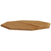 Tischplatte Leba 90x90x2,5cm (achteckig Teak)