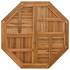 Tischplatte Leba 90x90x2,5cm (achteckig Teak)