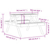 Gartentisch Fereidoon 105x134x75cm (Douglasie)