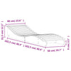 Sonnenliegen Turkia 205x60x31,5cm (2 St. Kiefer)