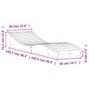 Sonnenliege Turkian 205x60x31,5cm (Douglasie)