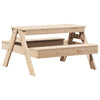 Lasten piknikpöytä Erestina 88x97x52cm (mänty)