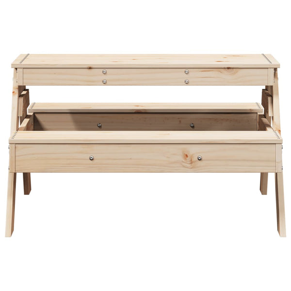 Lasten piknikpöytä Erestina 88x97x52cm (mänty)