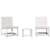 Weiße Gartensofa-Set Iordachi (3-teilig, Kiefer)