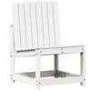 Weiße Gartensofa-Set Iordachi (3-teilig, Kiefer)