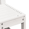 Weiße Gartensofa-Set Iordachi (3-teilig, Kiefer)