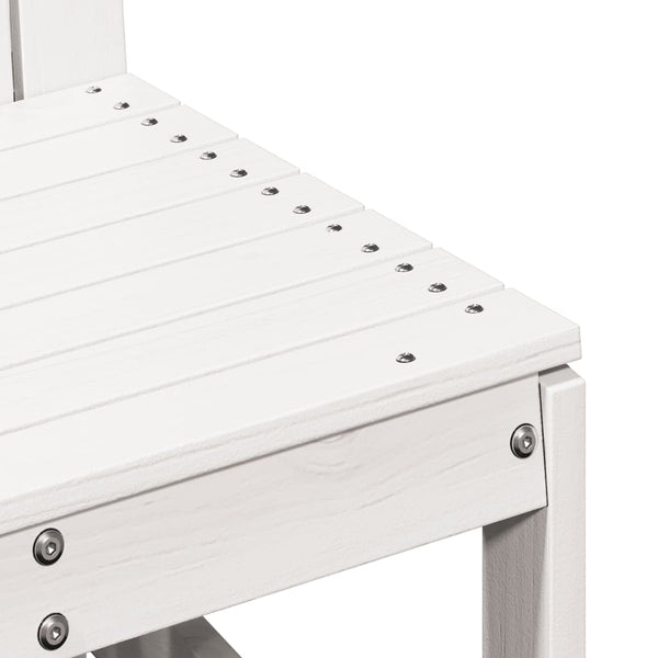 Weiße Gartensofa-Set Iordachi (3-teilig, Kiefer)