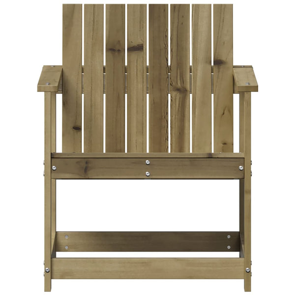 Gartensessel Geneziu 62x56x77cm (kesseldruckimprägniertes Kiefernholz)