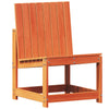 Brauner Gartensofa-Set Iordachi (3-teilig, Kiefernholz)