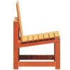Brauner Gartensofa-Set Iordachi (3-teilig, Kiefernholz)