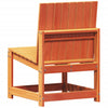 Brauner Gartensofa-Set Iordachi (3-teilig, Kiefernholz)