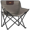 Graue klappbare Campingstühle mit Taschen Glicerim (2 Stück)