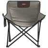 Graue klappbare Campingstühle mit Taschen Glicerim (2 Stück)