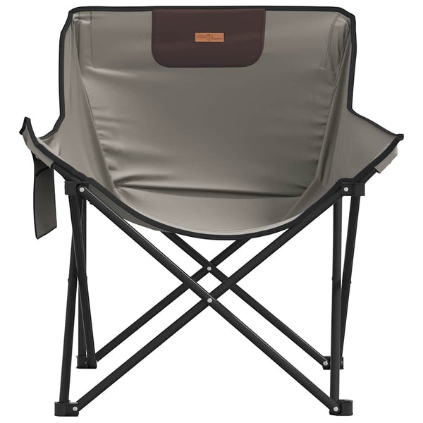 Graue klappbare Campingstühle mit Taschen Glicerim (2 Stück)