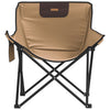 Braune klappbare Campingstühle mit Taschen Glicerim (2 Stück)