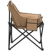 Braune klappbare Campingstühle mit Taschen Glicerim (2 Stück)
