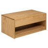 Grauer Couchtisch Sauda Gam 99x55x45cm (Kiefer)