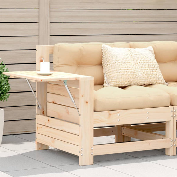 Gartensessel mit Beistelltisch Lopez (Kiefer)