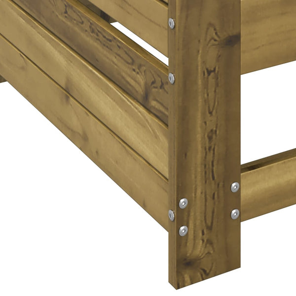 Sessel für Gartenmöbel Lopez mit Beistelltisch, imprägniert (Kiefer)