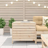 Outdoorhocker Lopez 62x63,5x53,5cm (Kiefer)