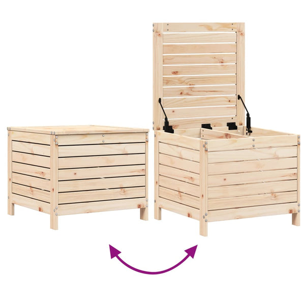 Outdoorhocker Lopez 62x63,5x53,5cm (Kiefer)