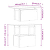 Gartentisch Lopez 100x50x75cm (Kiefer)