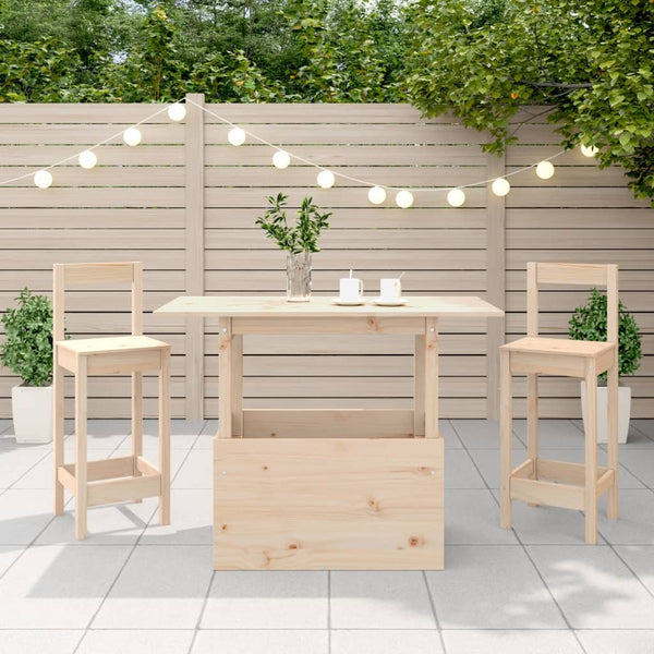 Gartentisch Lopez 100x50x75cm (Kiefer)