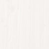 Weißer Outdoor-Hocker mit Kissen Bocea (Kiefer)