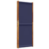 Dunkelblauer Raumteiler Rada 210x180cm (3-teilig)
